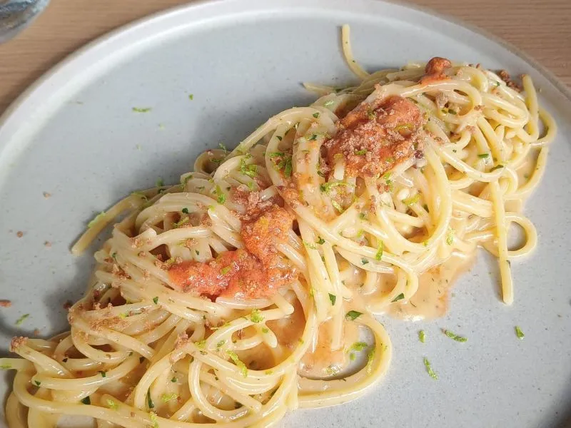 pasta bottarga