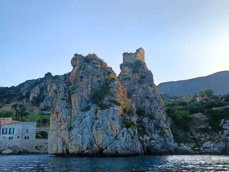 torre della tonnara di scopello