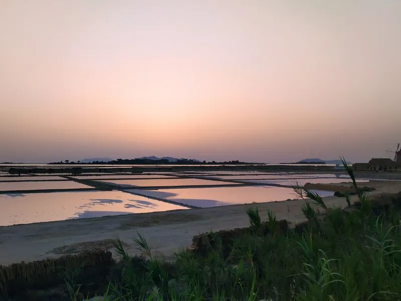 tramonto saline